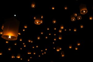 sky lanterns