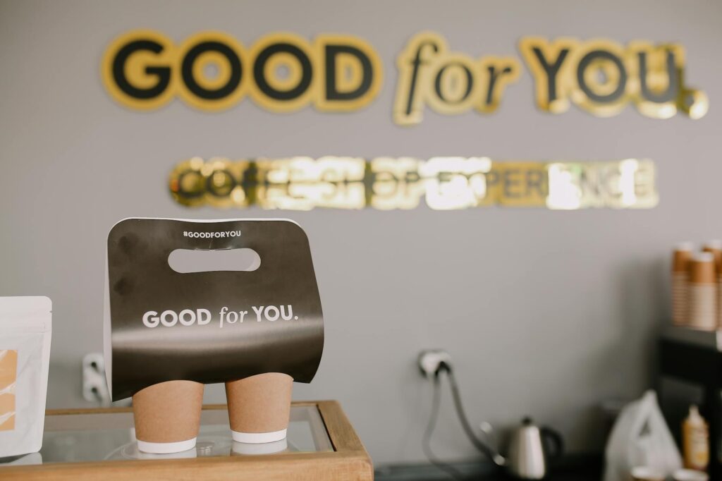 cups of coffee to go