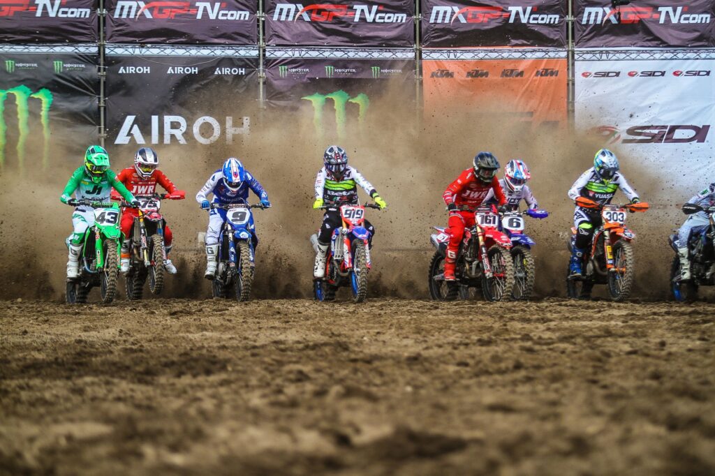 men on crosses on a championship