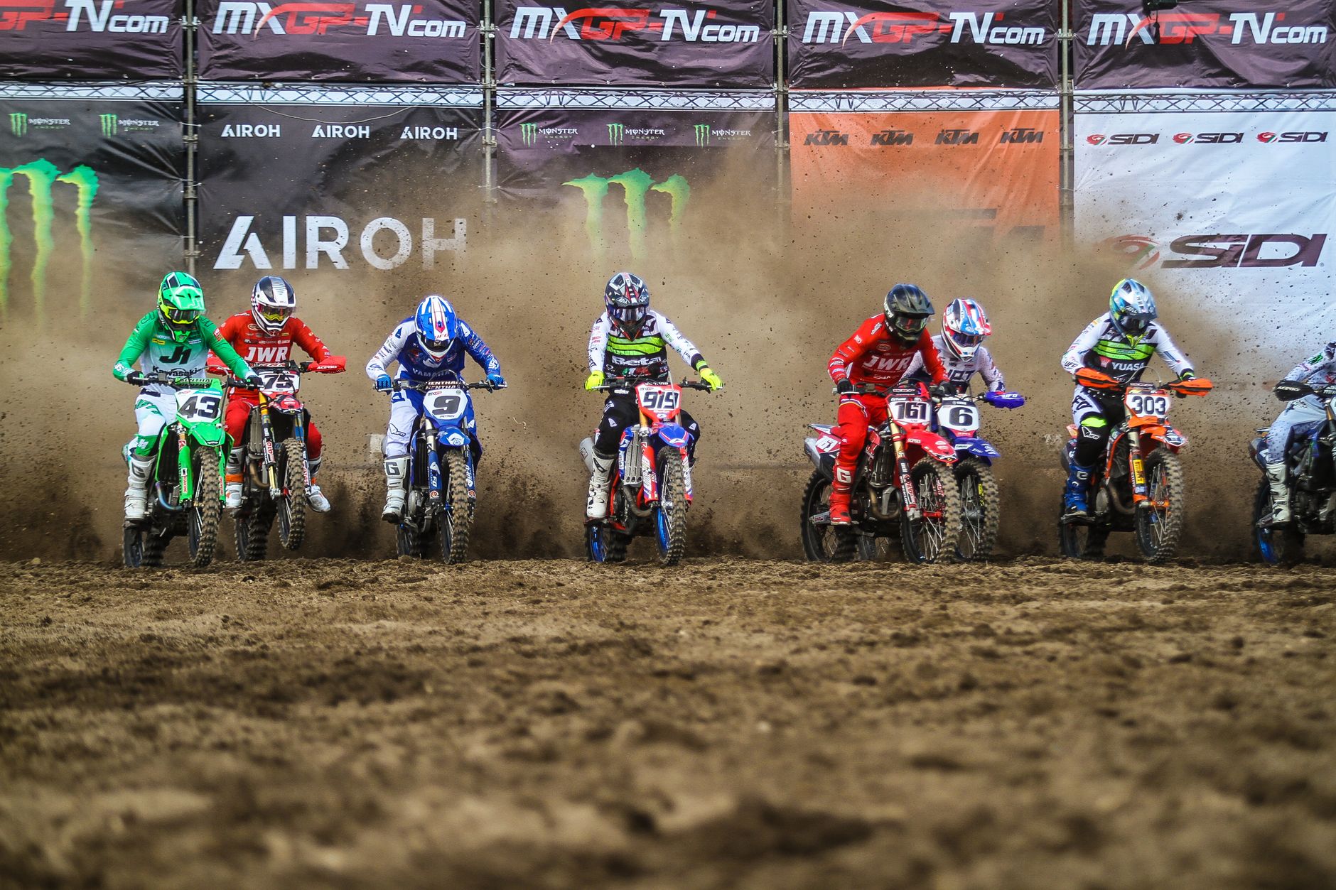 men on crosses on a championship